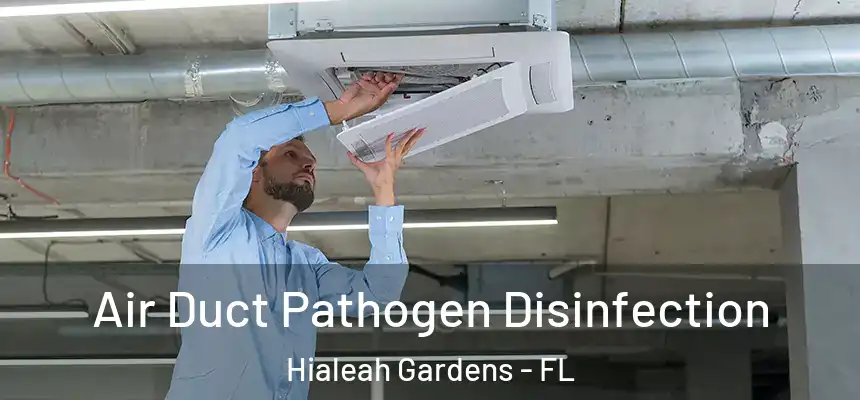 Air Duct Pathogen Disinfection Hialeah Gardens - FL