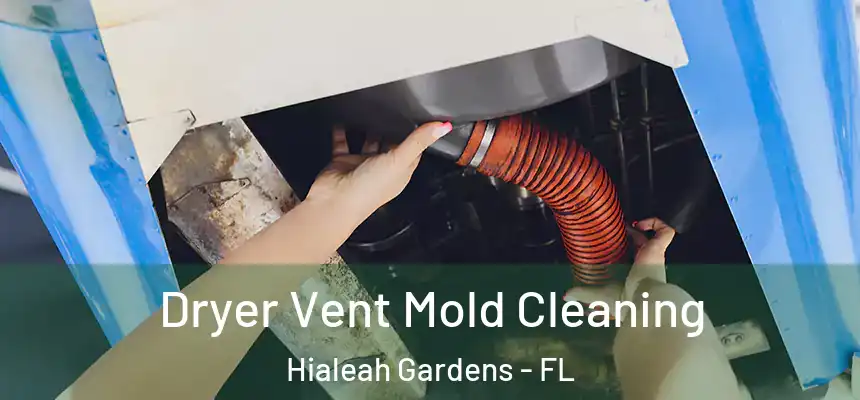 Dryer Vent Mold Cleaning Hialeah Gardens - FL